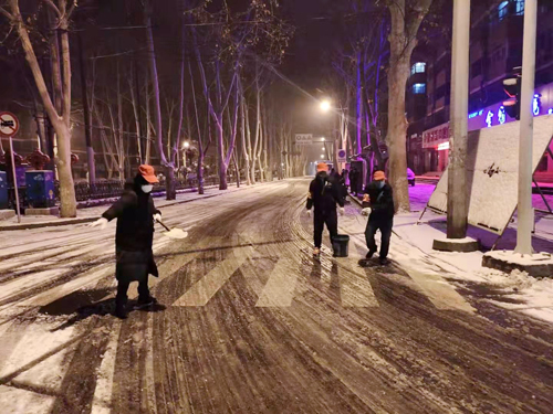雪天里，洛陽公交人抗擊疫情的最美風(fēng)景 